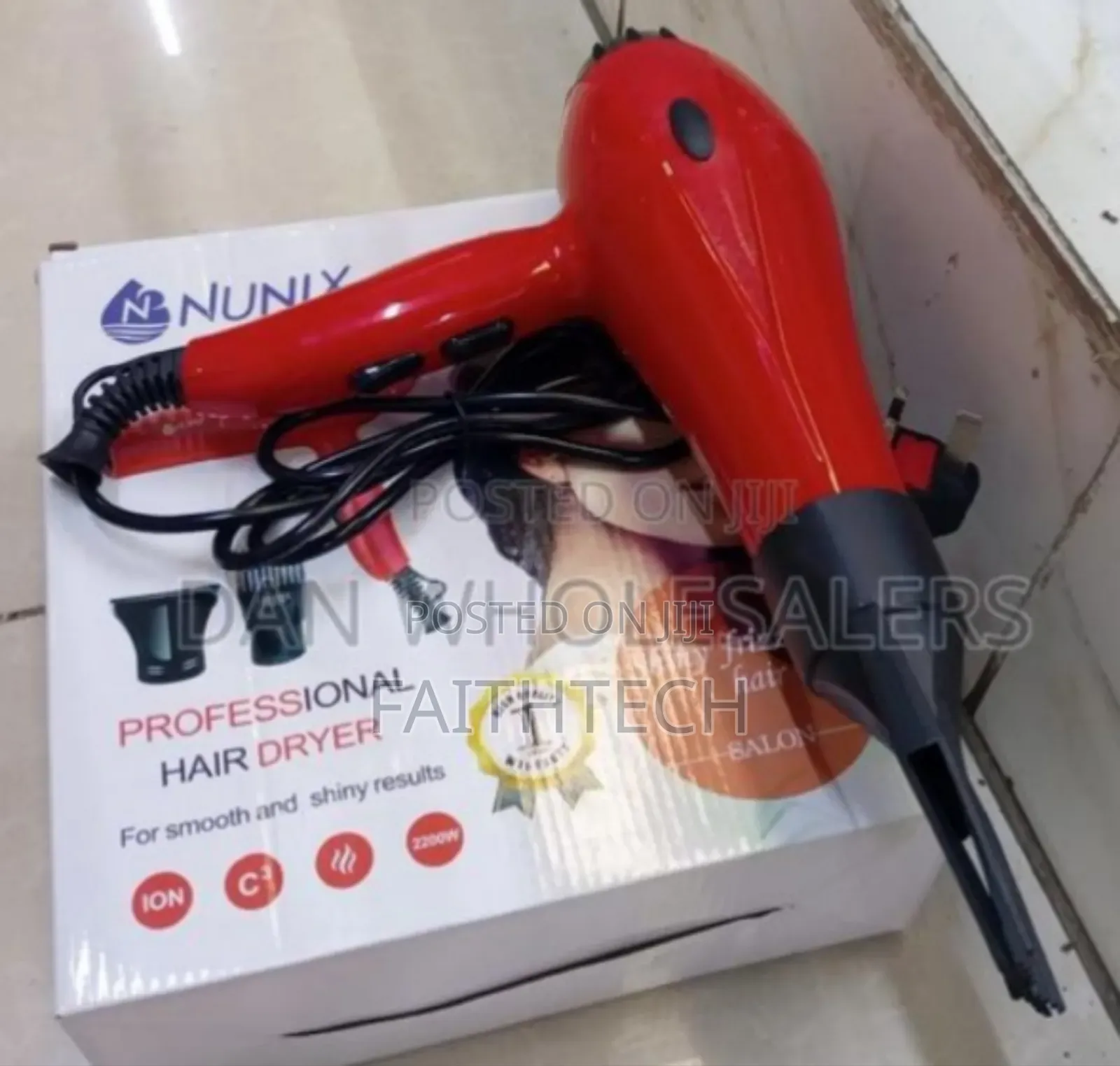 Nunix Hd-01 Blow Dry Hair Dryer