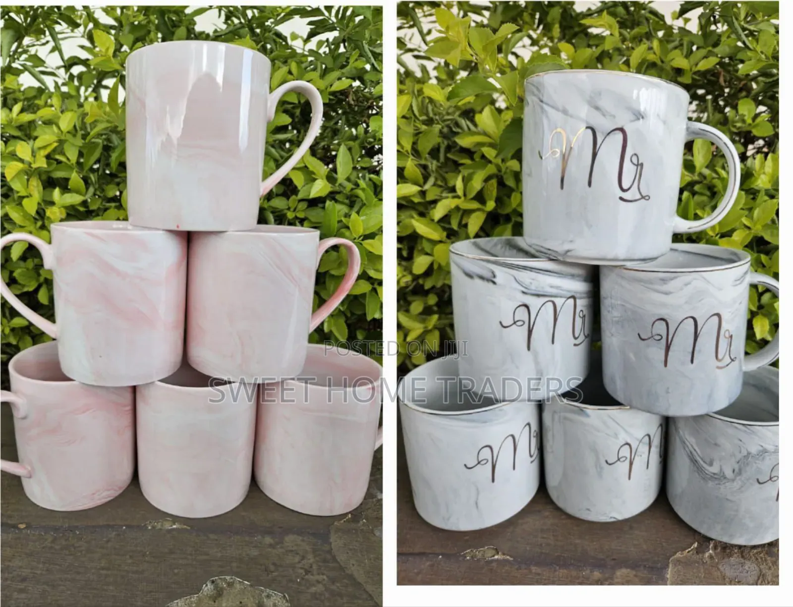 *Ceramic Assorted Cups