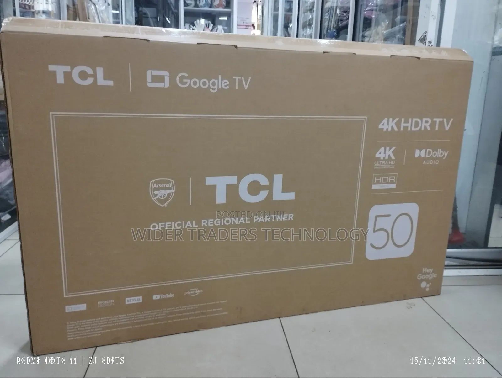 TCL 50" Smart Google Tv