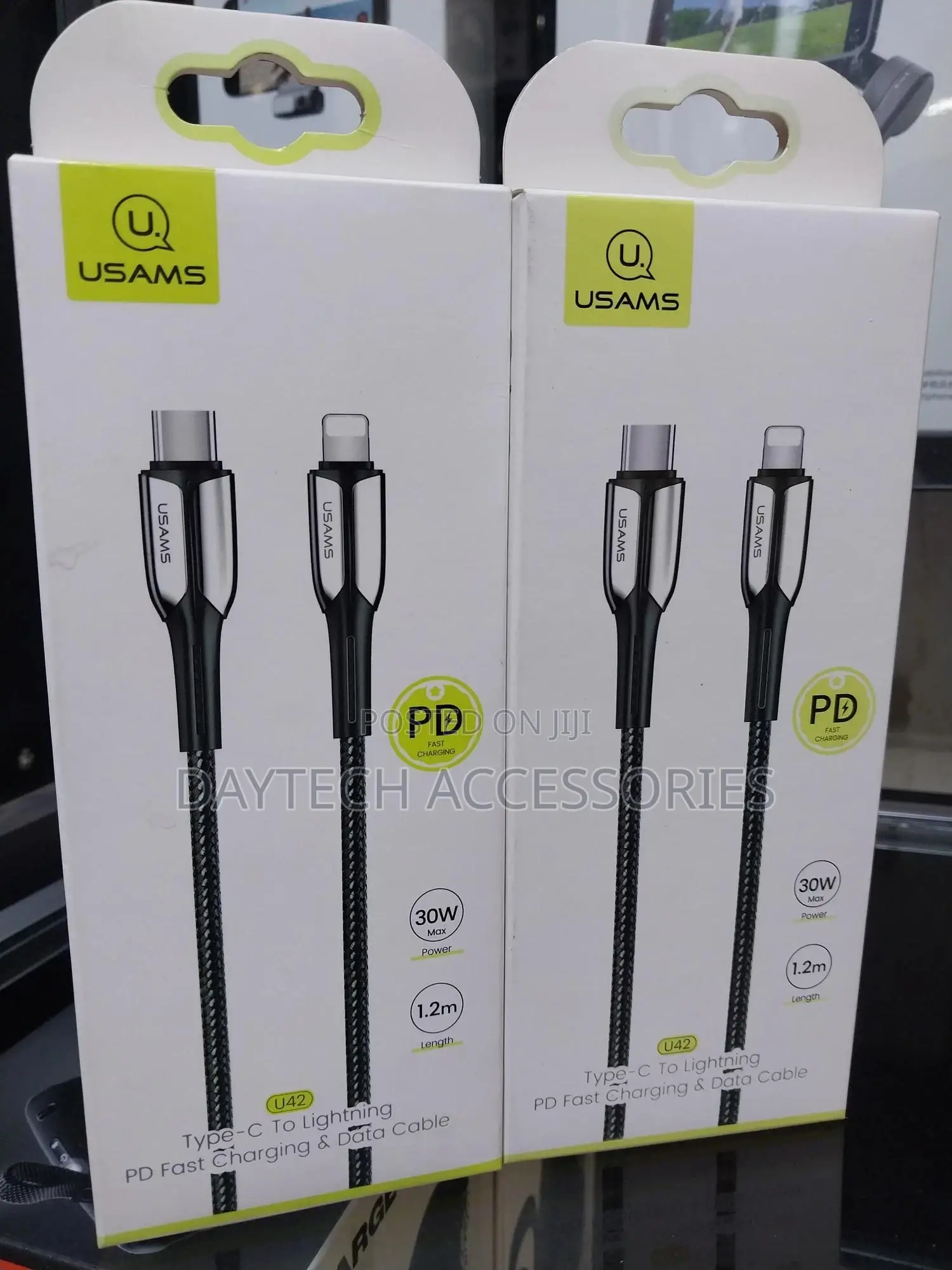 Usams Pd 20w Fast Charging Type C to Lightning Cable