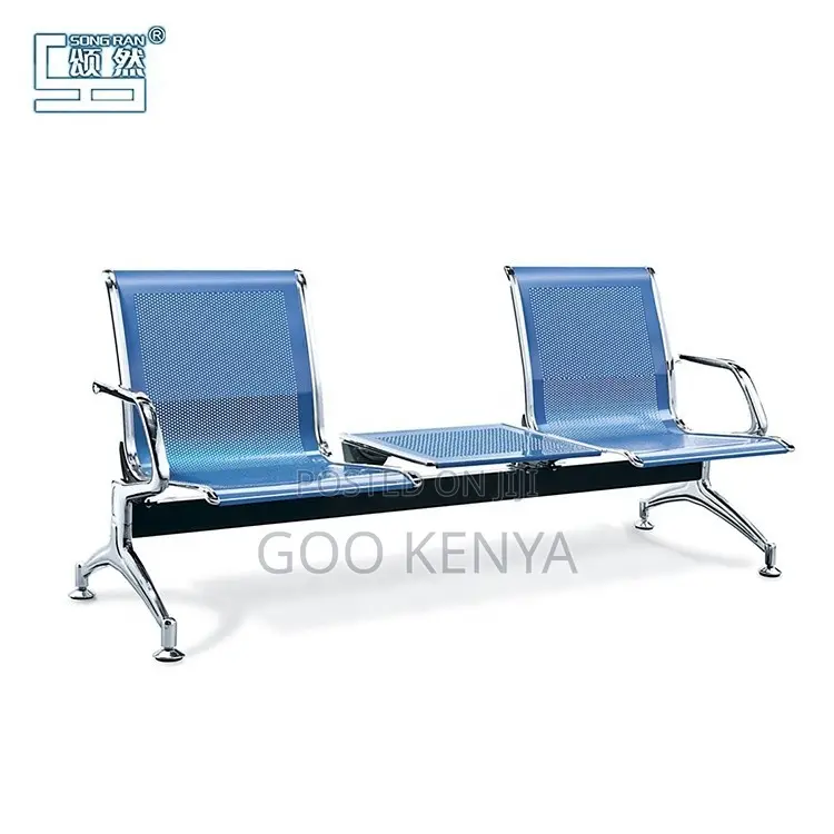 Office Chair ; 3-Seater Airport Waiting Chair Metal