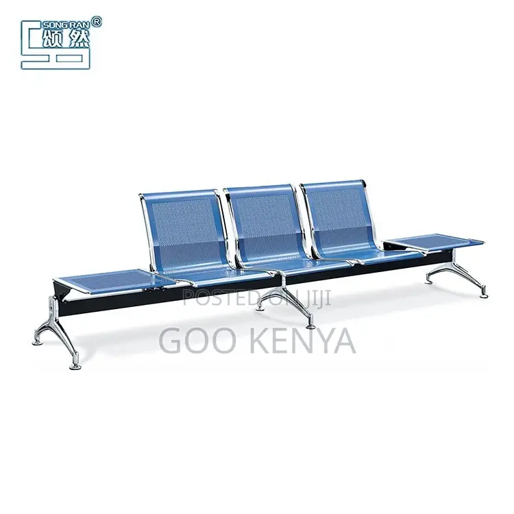 Office Chair ; 3-Seater Airport Waiting Chair Metal