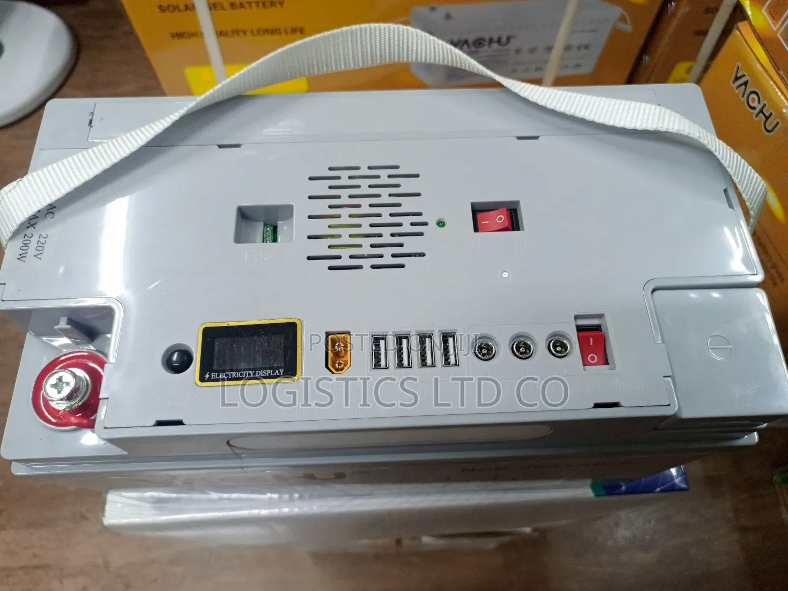 Yachu 12v 80ah With Inbuilt Inverter and Controller Gel Bat
