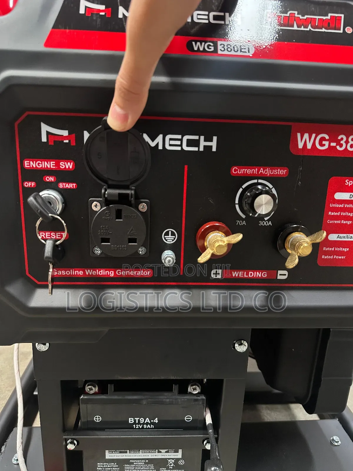 Maxmech Wg380ei Petrol Welding Generator 300a
