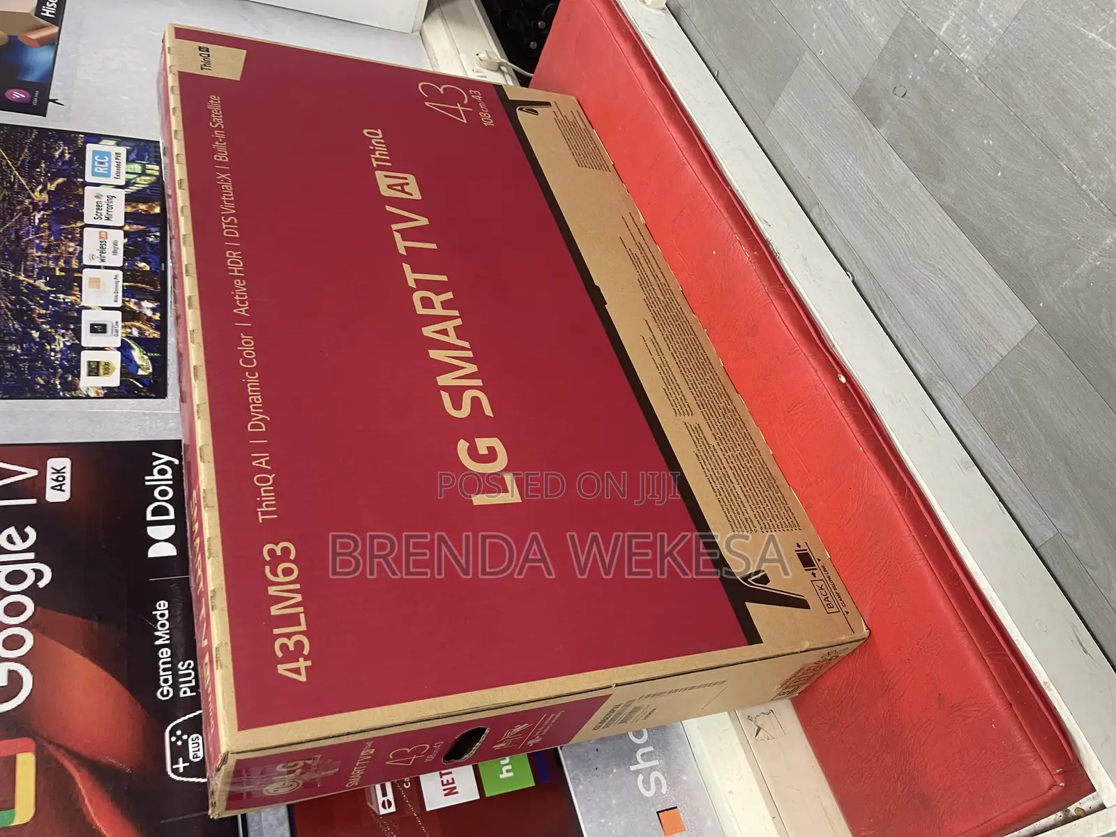 Lg 43′′ 43lm6370 Smart Led FHD Webos Tv