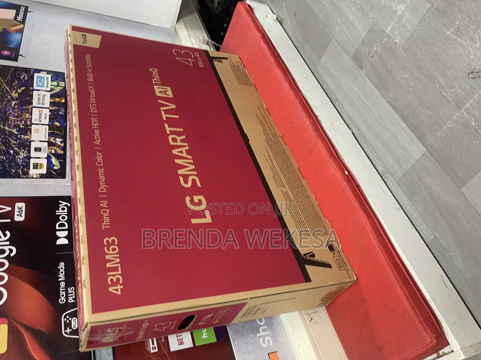 Lg 43′′ 43lm6370 Smart Led FHD Webos Tv