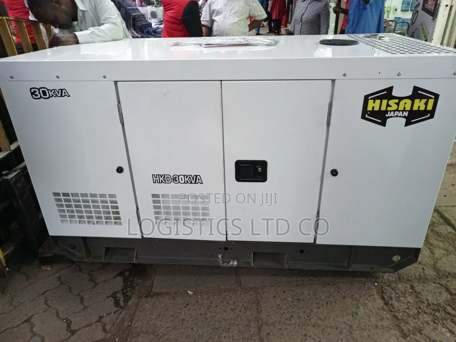 30kva 3-Phase Hisaki Japan Diesel Genset Water Cooled/Ats