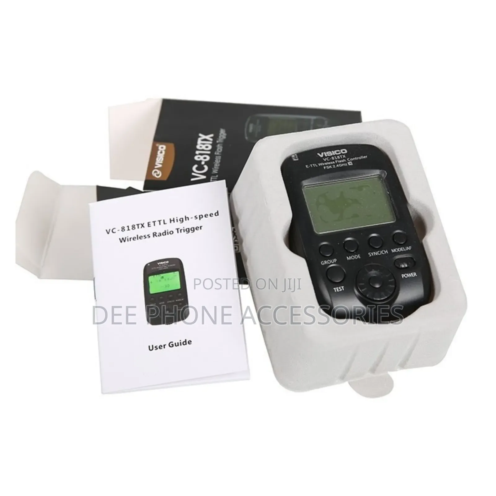 Visico Vc 818 Tx Ettl Transimitter Trigger for Canon