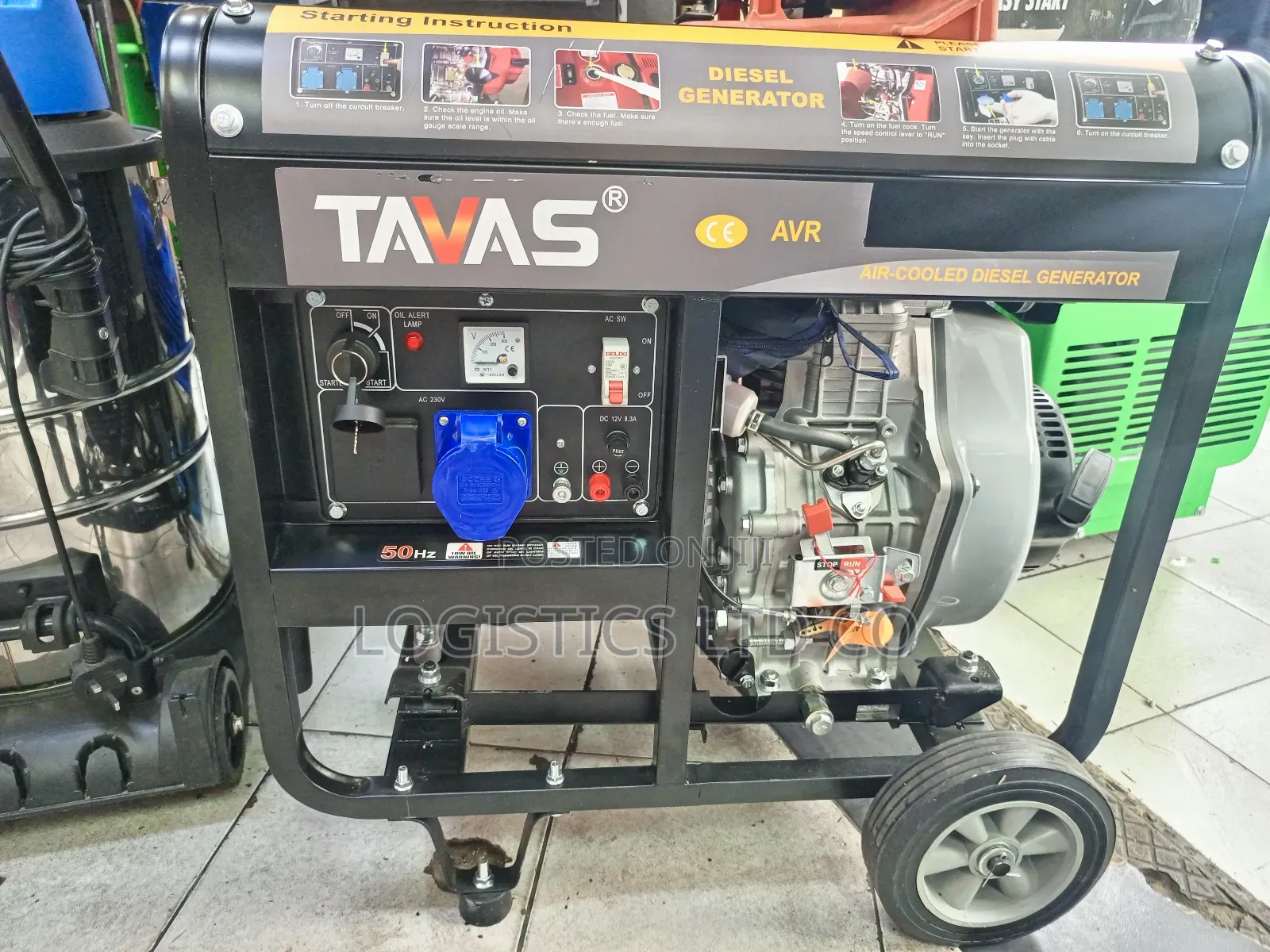 Tavas 10kva Air Cooled Diesel Generator