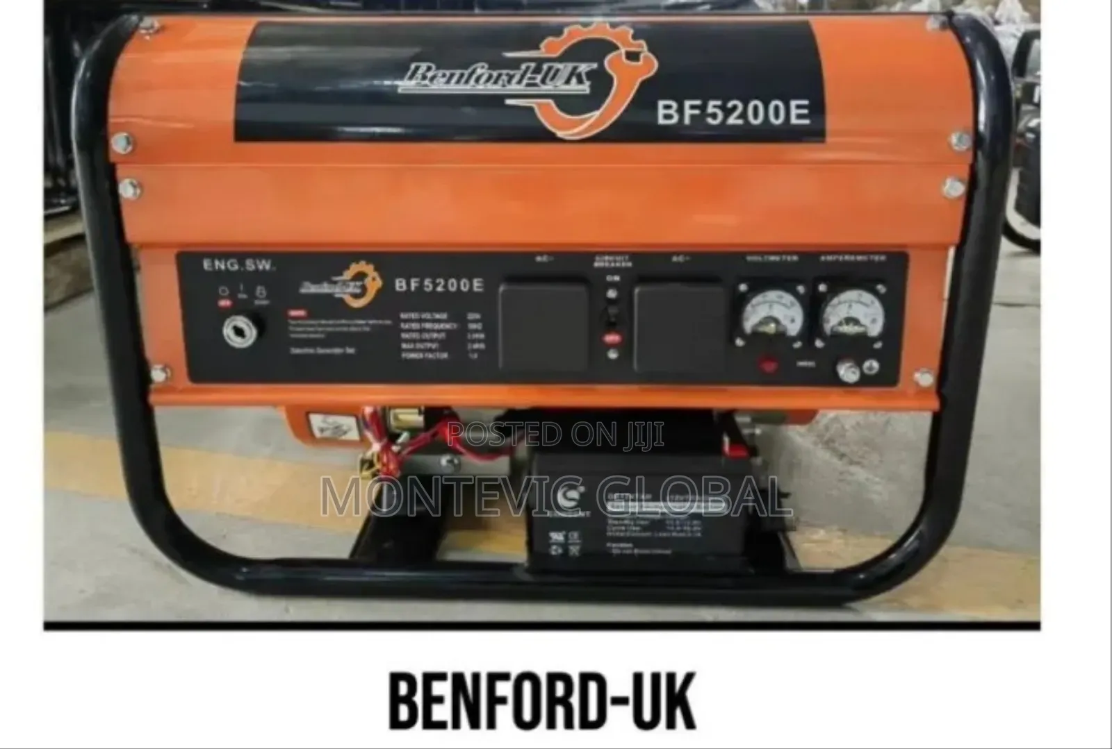 Benford Petrol Generator 5kva