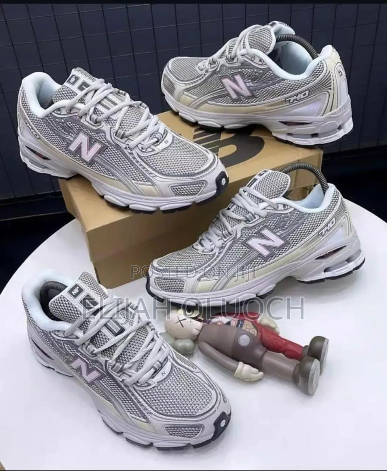 New Balance 740 All Grey Quality Shoes