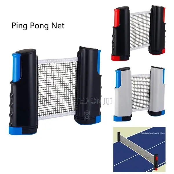 Portable Table Tennis Net Post Set – Easy to Install
