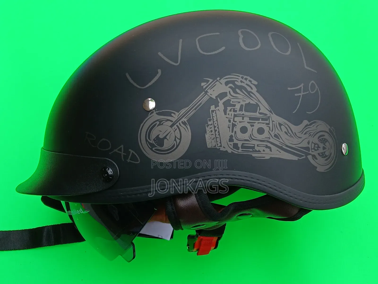 Vintage Half Face Helmet