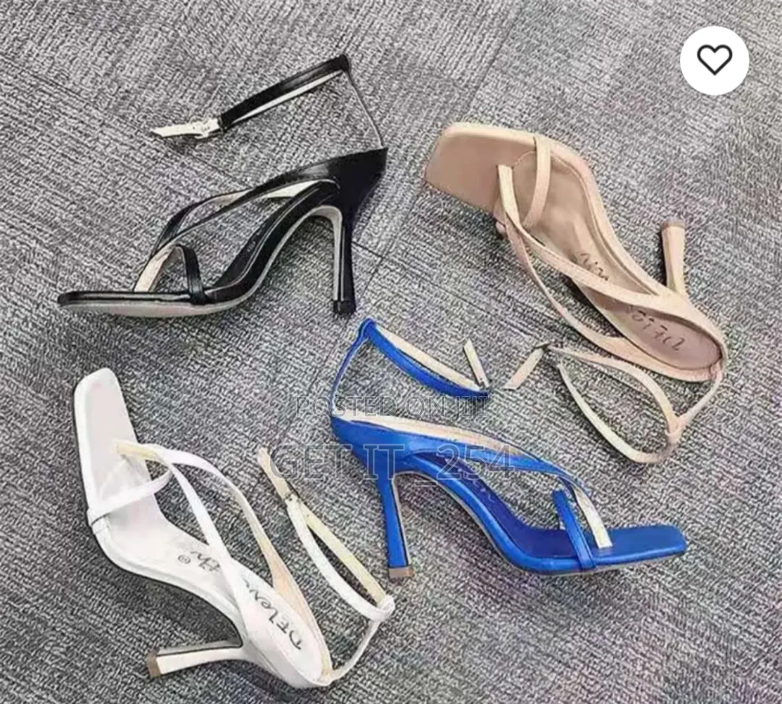 Ladies Heels 
Sizes 37-41
Black , White  And Nude
