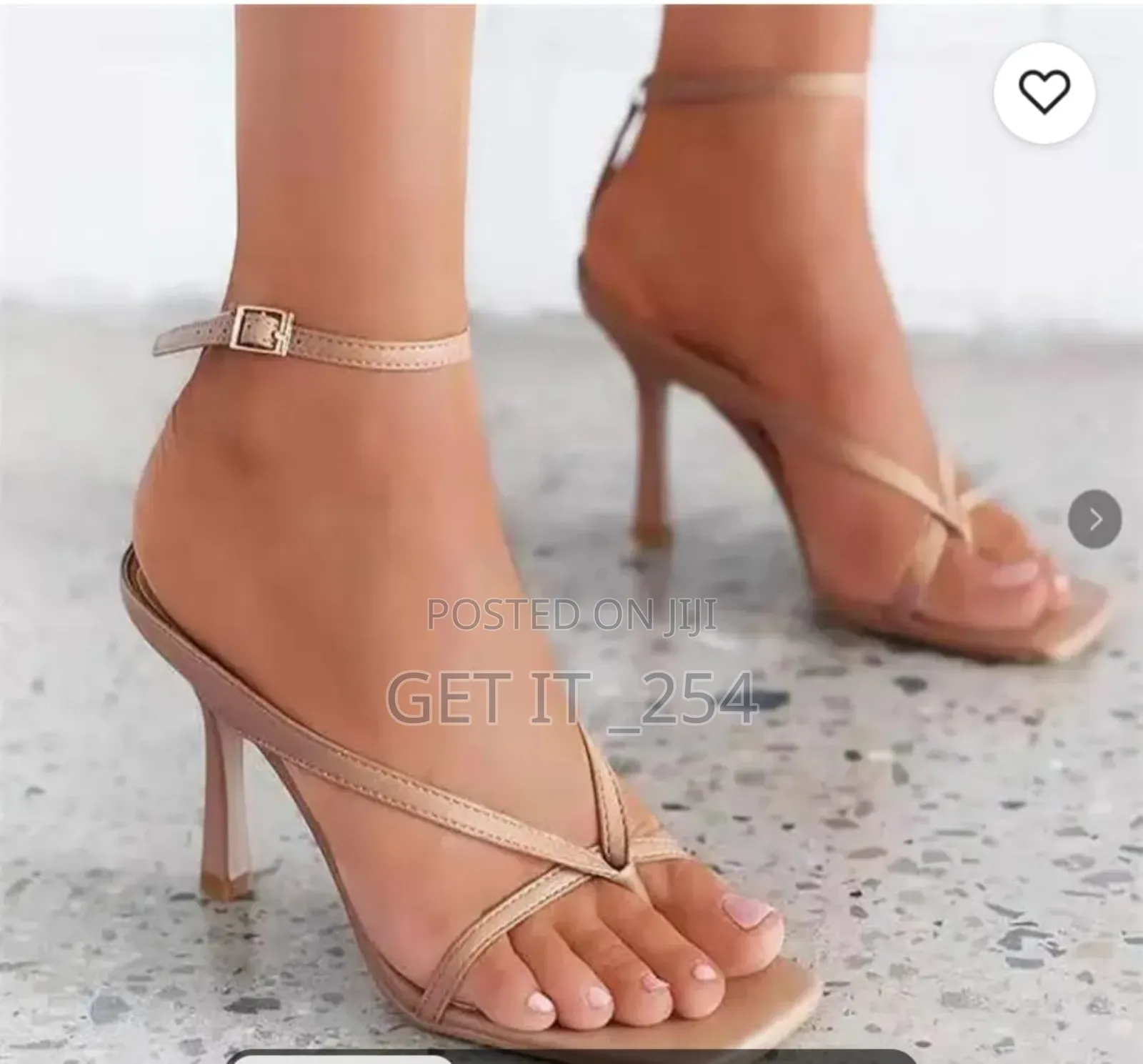 Ladies Heels 
Sizes 37-41
Black , White  And Nude