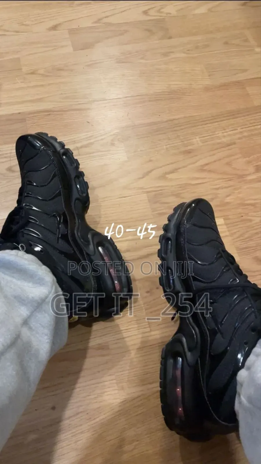 Tn Black Gold 
Size 40 To 45