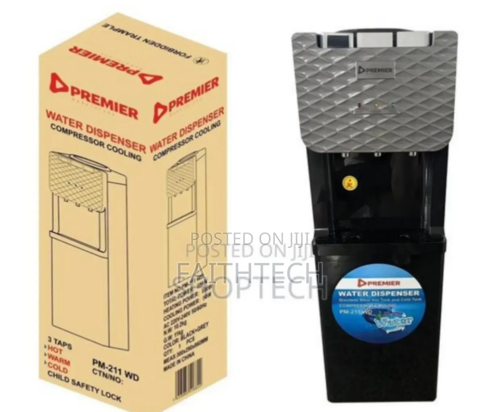 Premier Water Dispenser Pm211 Hot Cold and Warm