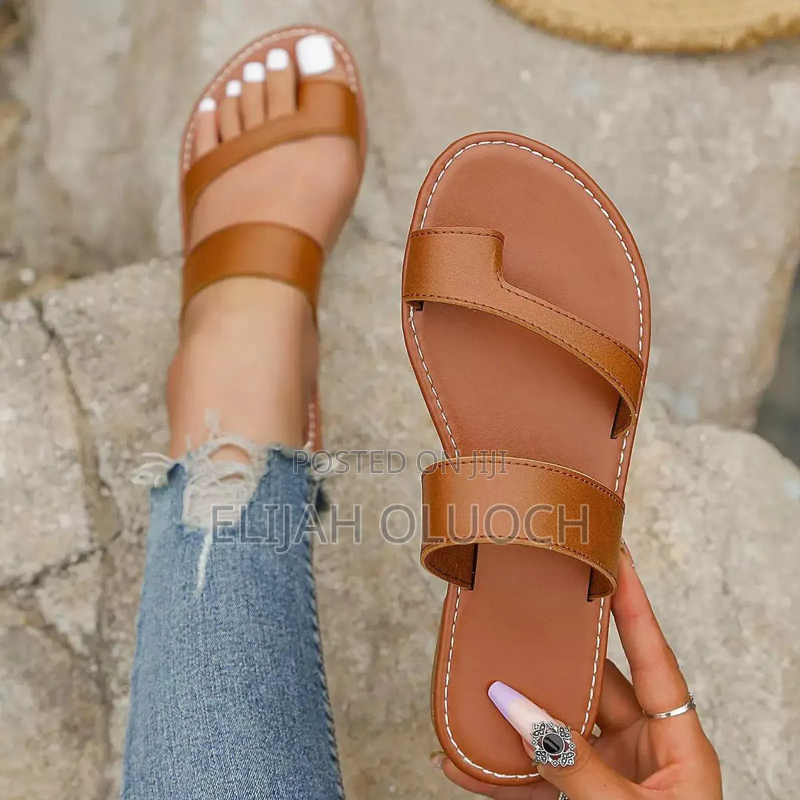 Ladies Leather Sandals Available