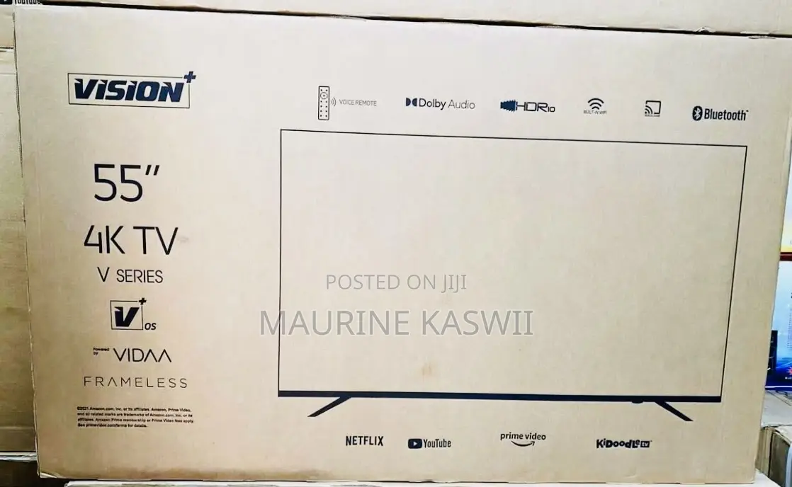 Vision+ 55′′ Frameless V+ Os Smart Tv