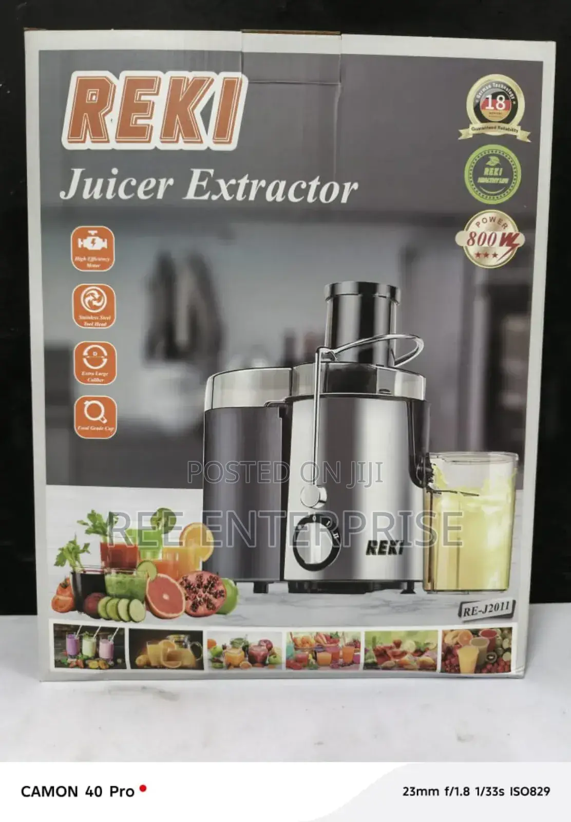 J2-101 (Re-J2011) Juice Extractor Now Available
