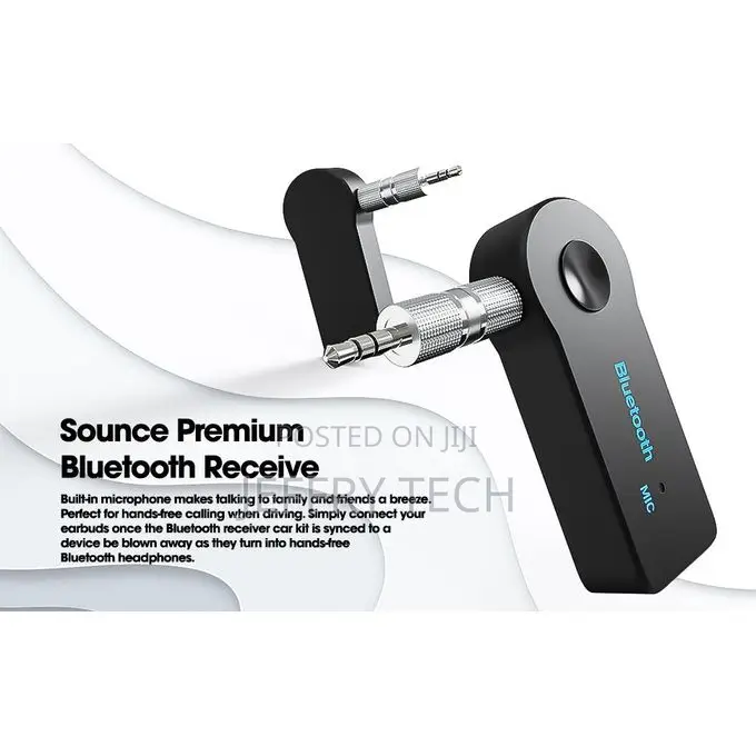 Sounce Bluetooth Receiver/Hands-Free Car Kit, Portable 3.5mm