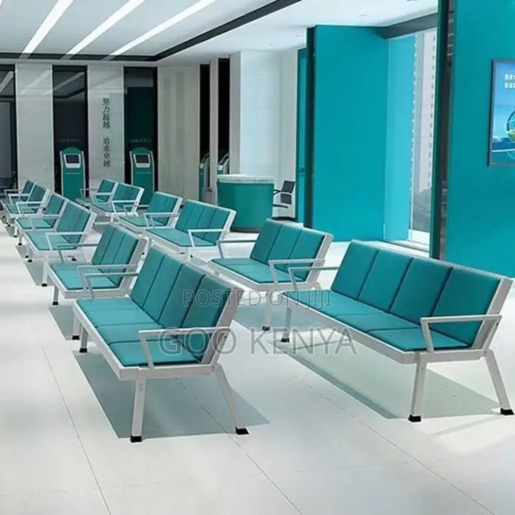 Waiting Chairs ; Comfortable Stainless Steel Waiting Chairs