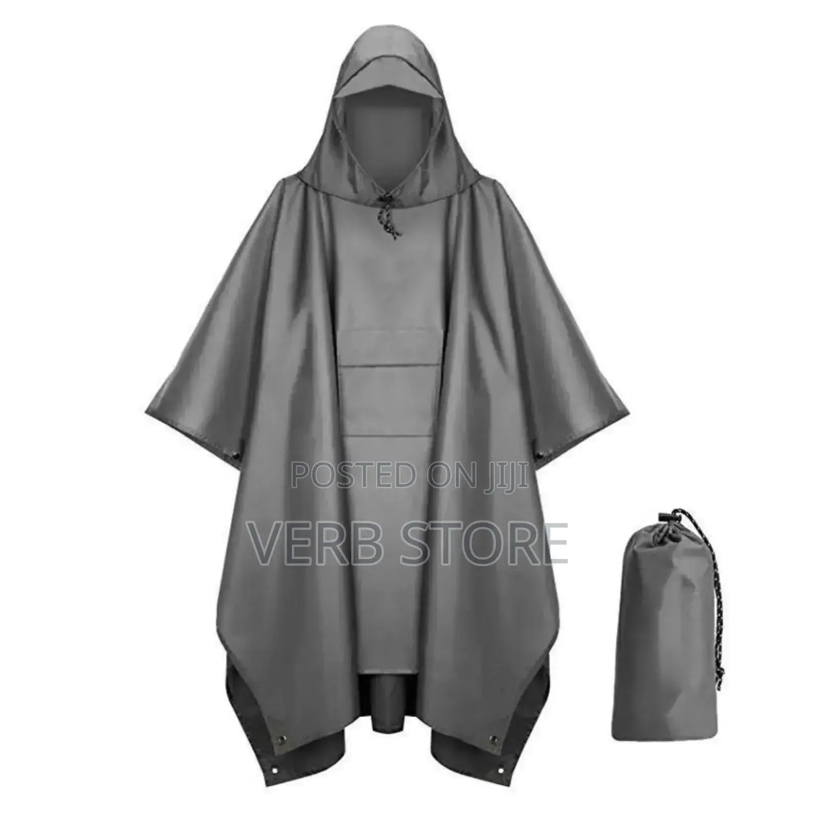 High Quality Unisex Adult Rain Poncho With Cap