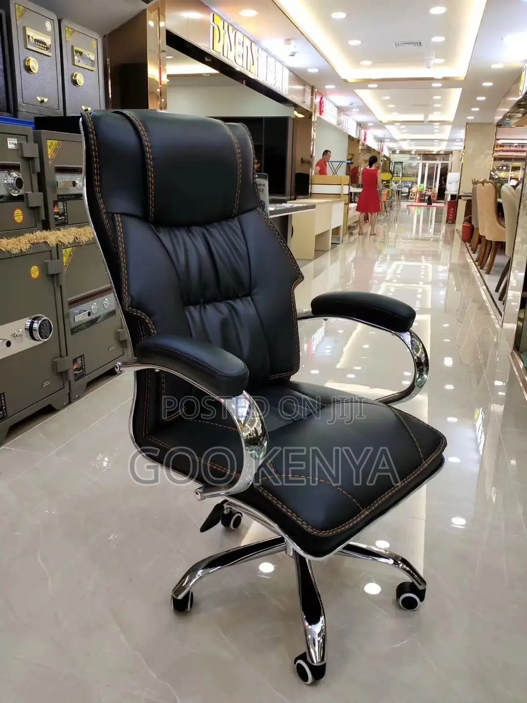 Office Chair ; Synthetic Leather Manager Office Chair