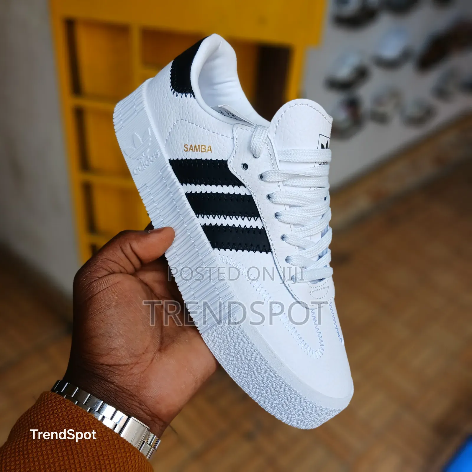 Adidas Samba Double Soal White