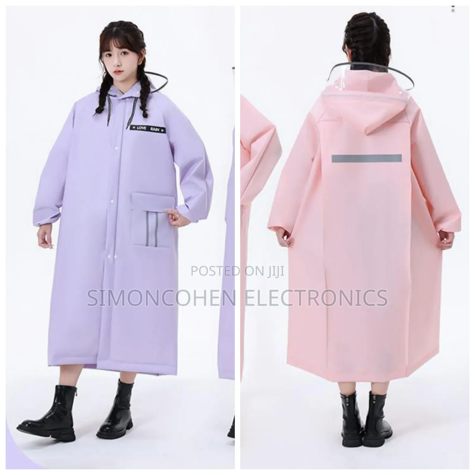 High Quality Adult Raincoat With Wide Brim Hat