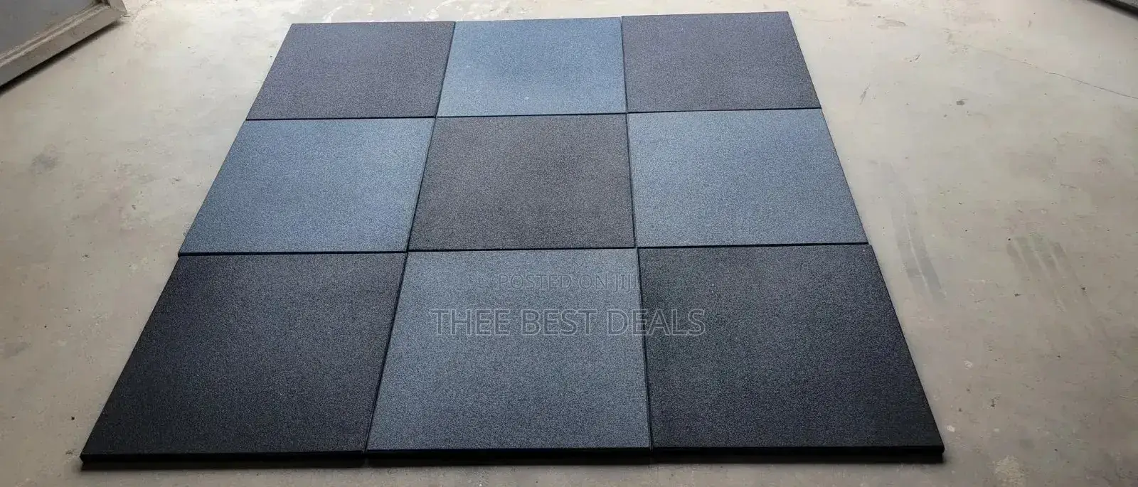 Rubber Gym Tiles 15mm/Rubber Mats