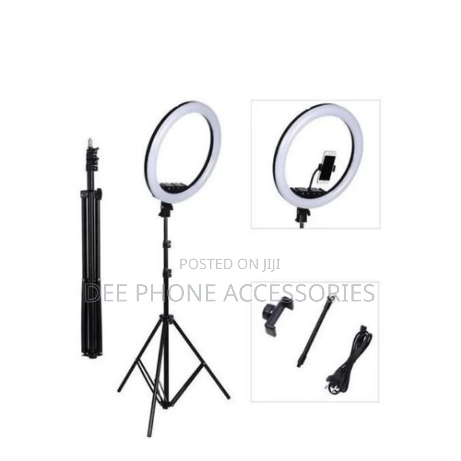 Ringlight 12 Inch + Stand Comlete