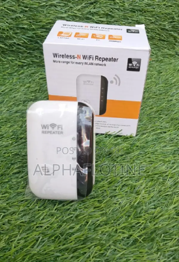 Wireless -N Wifi Repeater With Integrated Antennas