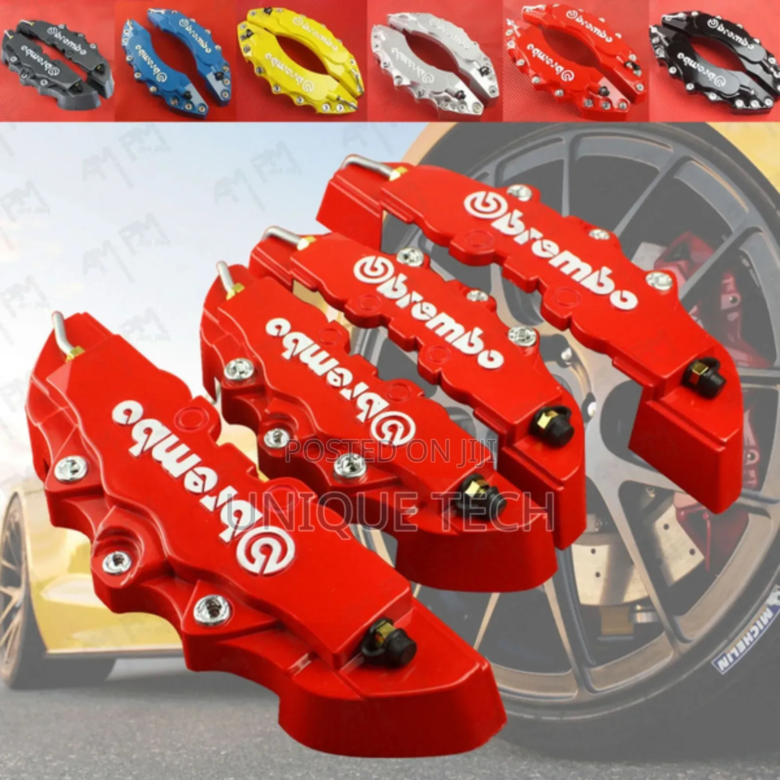 Brembo Brake Caliper Covers (Red Racing Style Set)