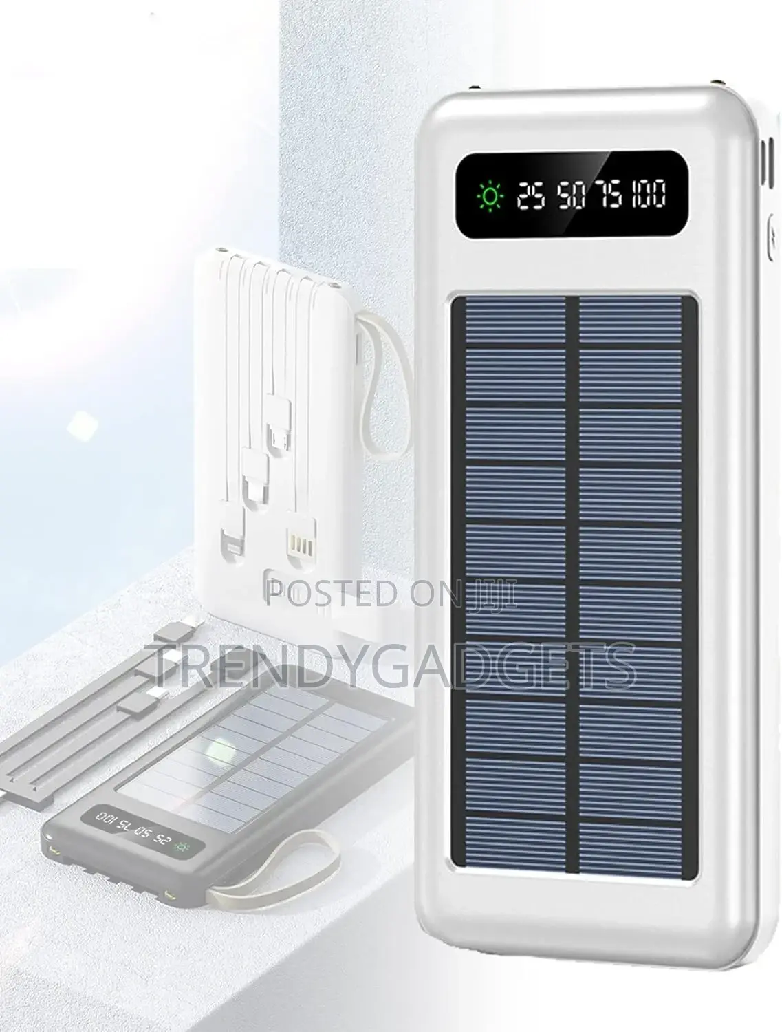 Ami Am-26 Power Bank – Solar, 4 Inputs, 2 Usb Outputs