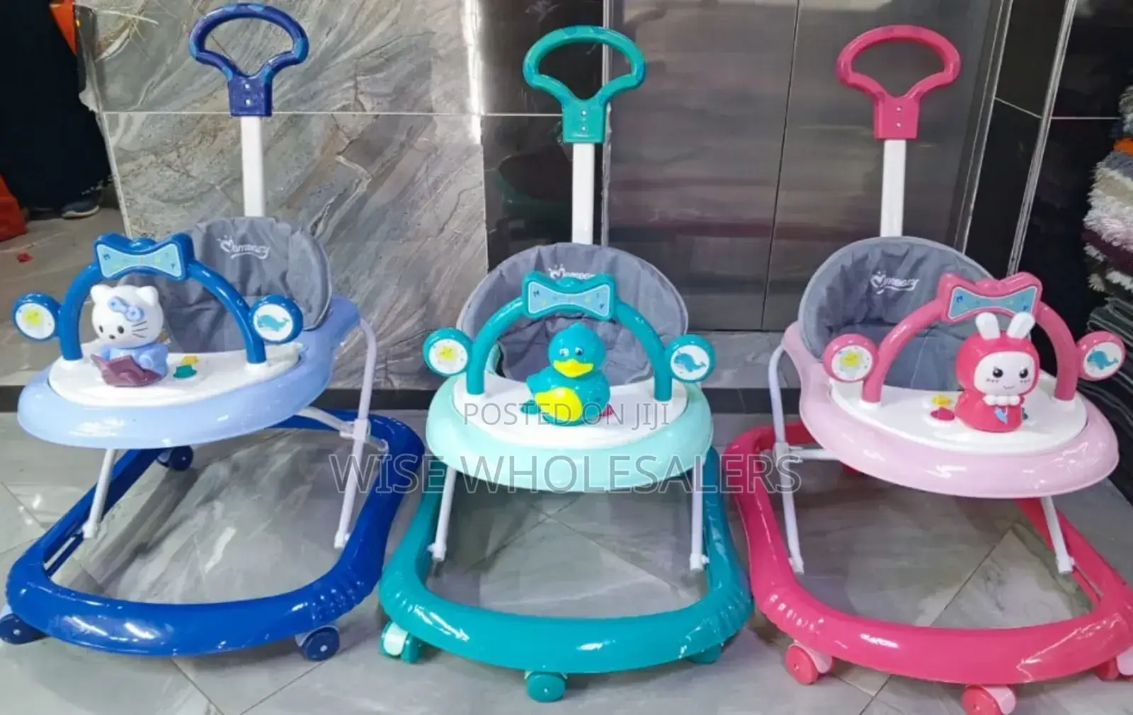 Baby Walker With Push Handle & Melody