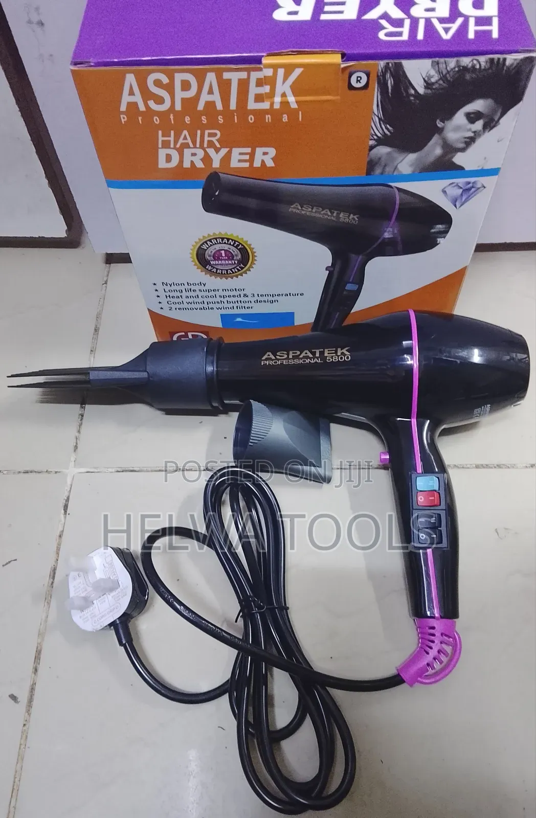 Aspatek Blow Dry Machine/Hair Dryer