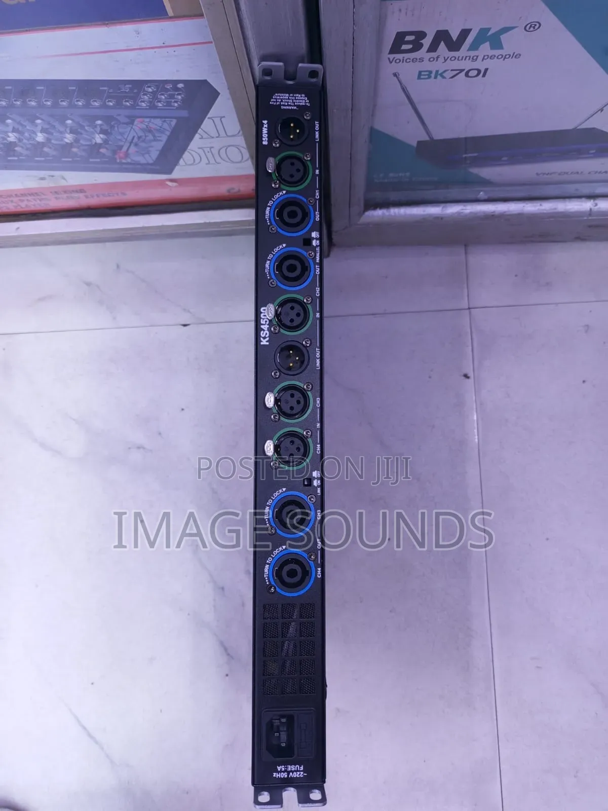 Power Amplifier 4channel 1 Unit ( Haoleaoh Audio)