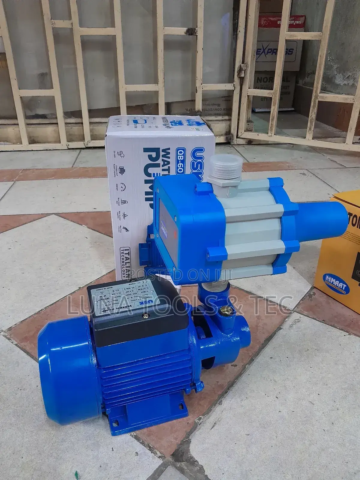 Surface Water Pump 0.5hp 28m Head Pump Control