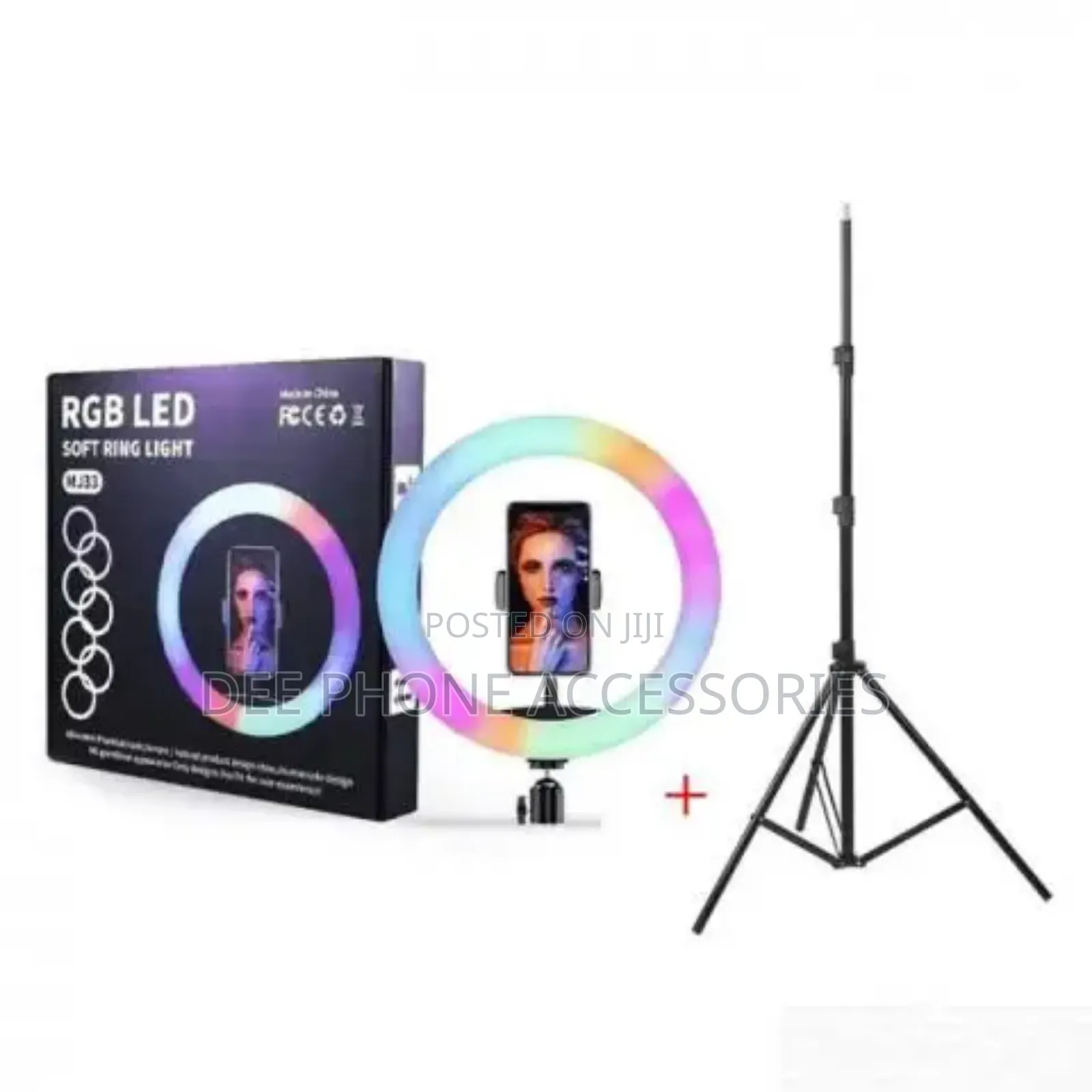 12.5 " Inches RGB Ringlight + Stand