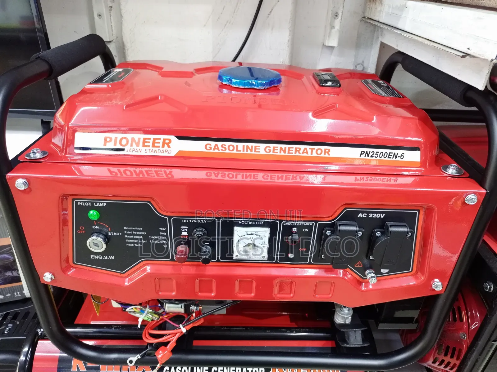 Pioneer Japan 2.8kva Pn2500en Recoil/Electric Generator