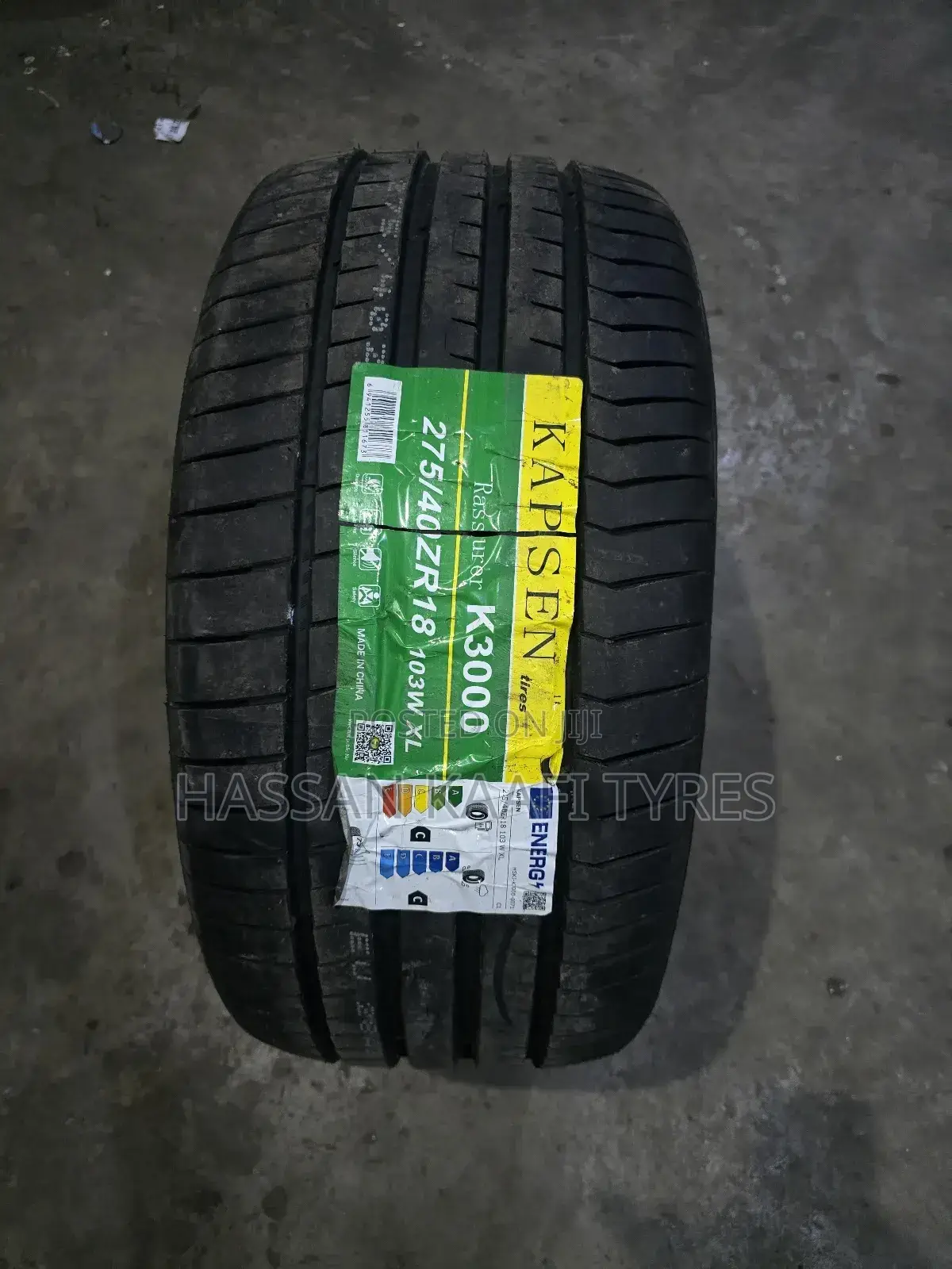 275/40r18 Kapsen Tyre