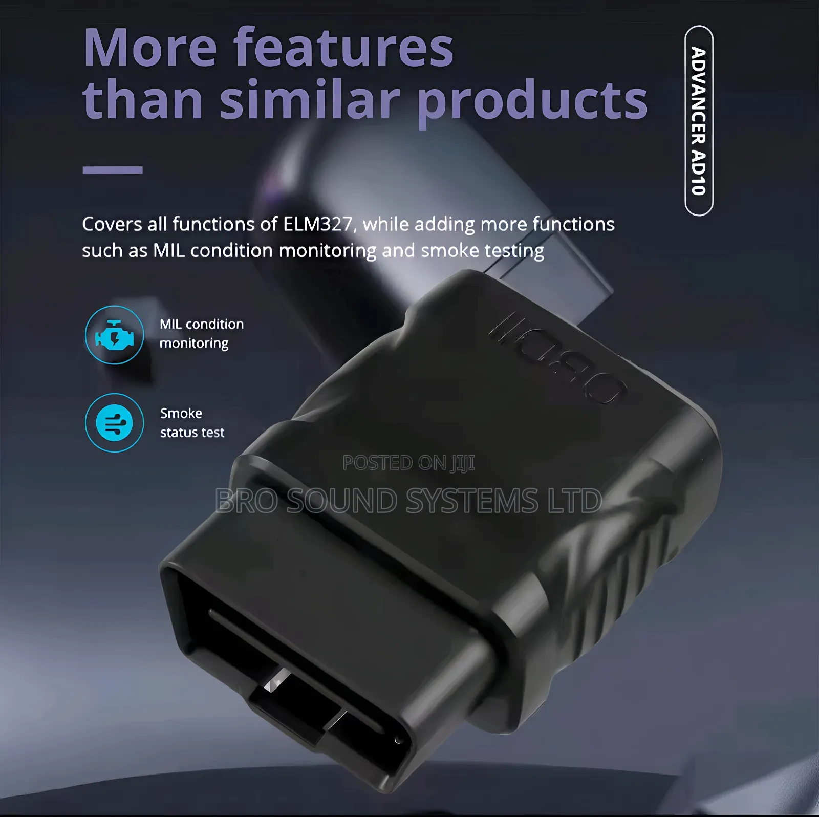 Bluetooth Elm327 V2.1 Obd2 Car Diagnostic Scanner Tool.