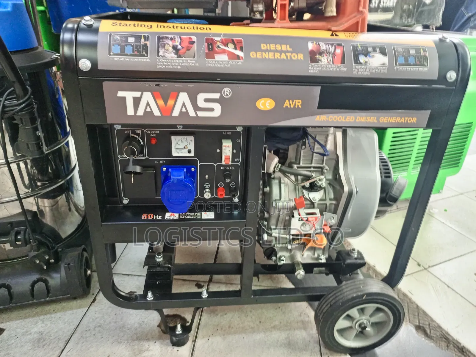 Tavas 10kva Air Cooled Diesel Power Generator