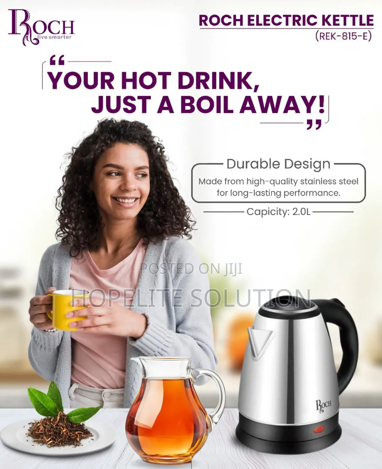 Roch 2 Litres Kettle