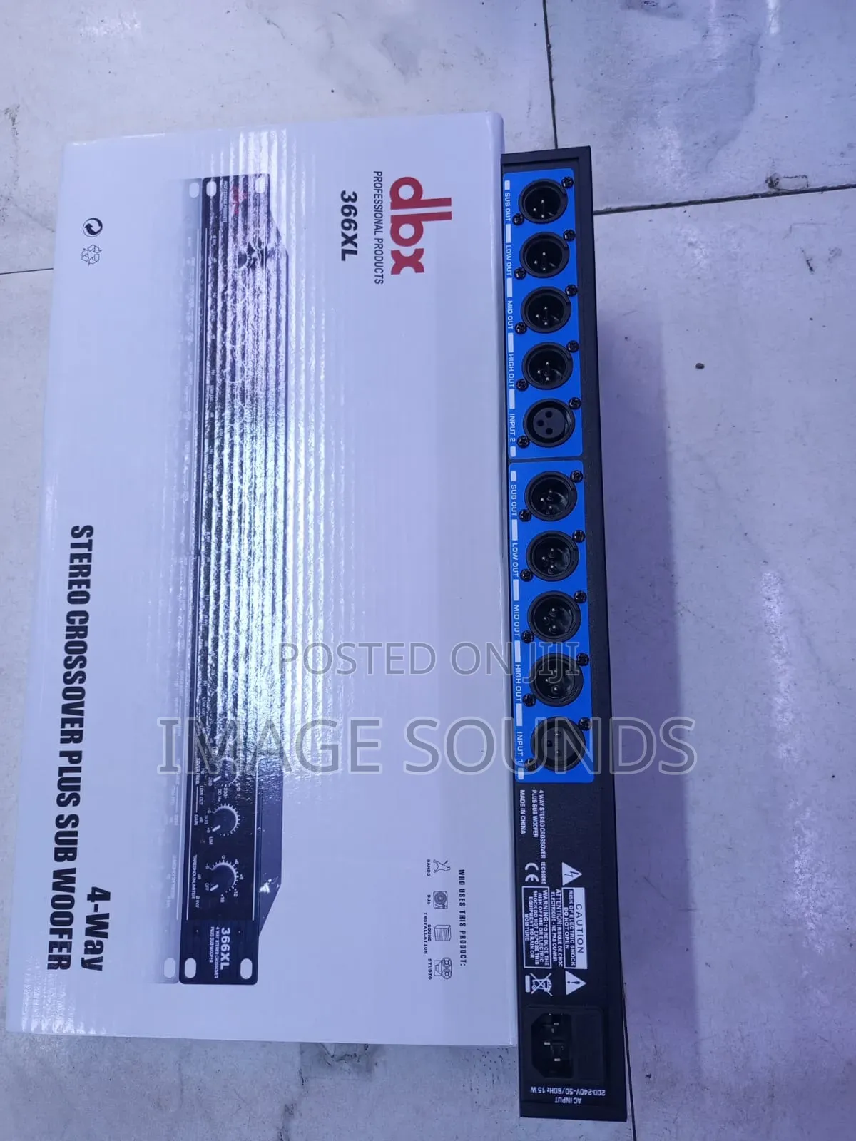 DBX Stereo Crossover Plus Subwoofer