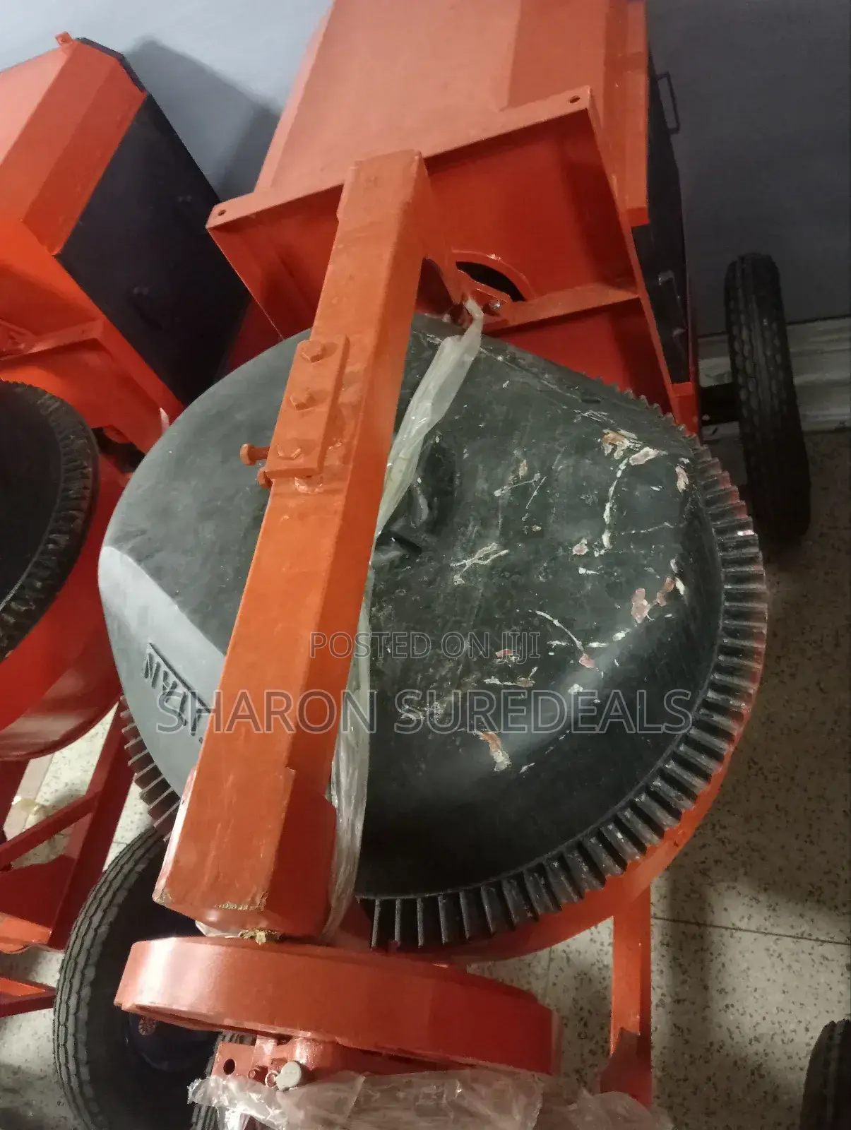Titan Heavy Duty Indian Mixer/500l Air Cooled Engine 8hp