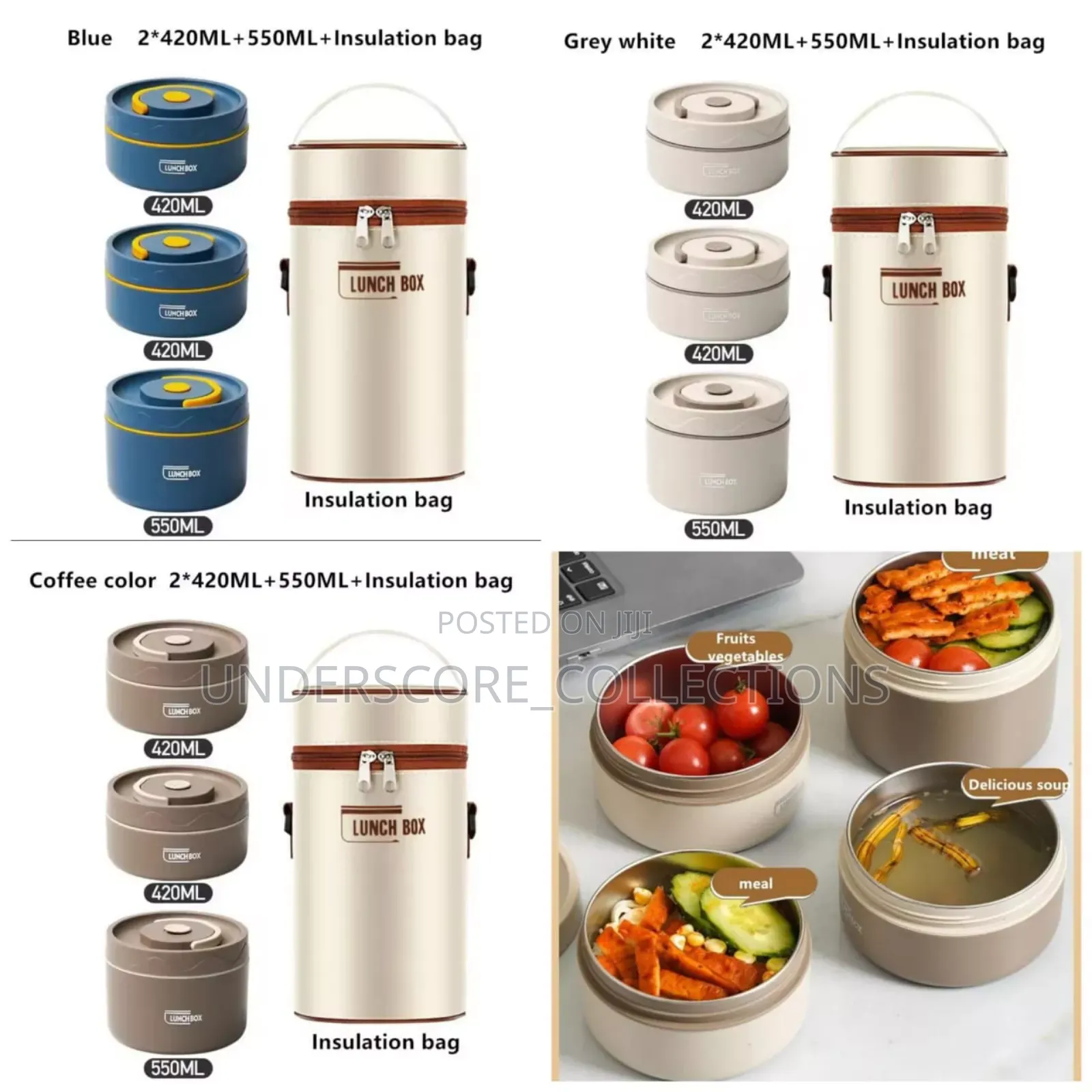 *4 in 1 Lunch Insulated Set*
