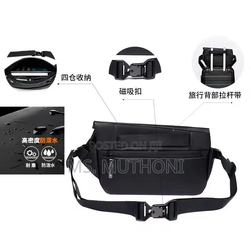 Unisex Stylish Travel Crossbody Bag –