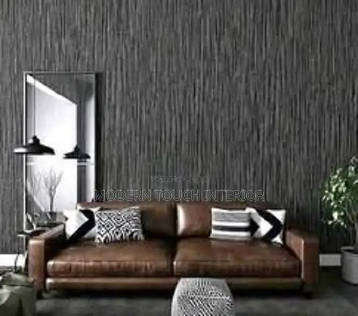 Dark Grey Decor Wallpaper